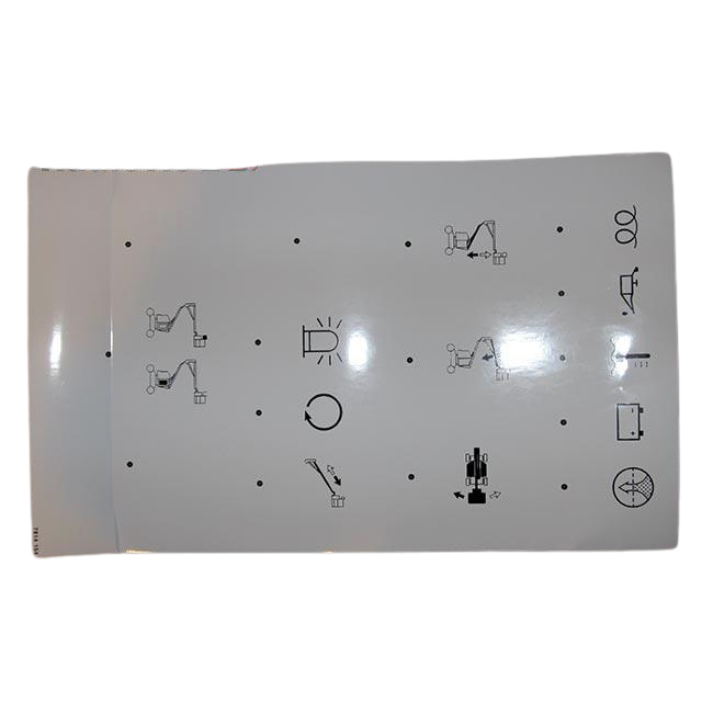 Part Number 3078141540 Top Panel Label fits Haulotte