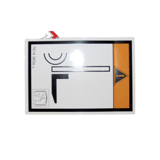 3078143830 Decal-Fork Lift-Optimum 8 | Genuine Haulotte
