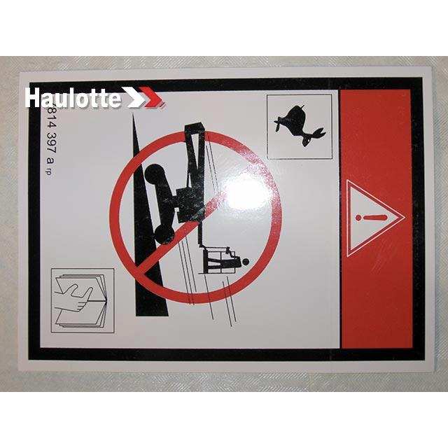 3078143970 Ne Pas Label | Genuine Haulotte