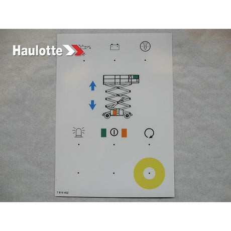 Part Number 3078144020 Label fits Haulotte
