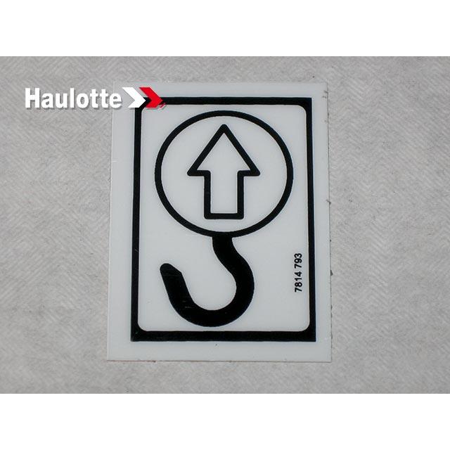 3078147930 Label | Genuine Haulotte