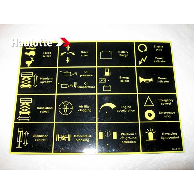3078148170 Label | Genuine Haulotte