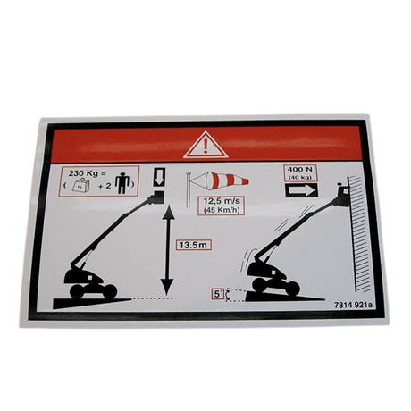 Part Number 3078149210 Floor Height + Load H16Tp fits Haulotte