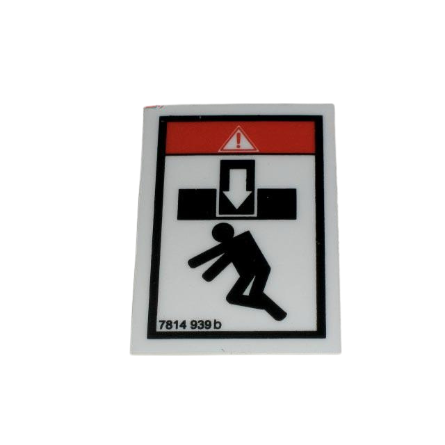 3078149390 Body Crushing Label | Genuine Haulotte