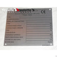 Part Number 307P220810 Manufacturer Plate fits Haulotte