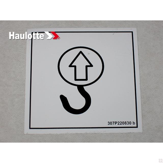 307P220830 Label | Genuine Haulotte