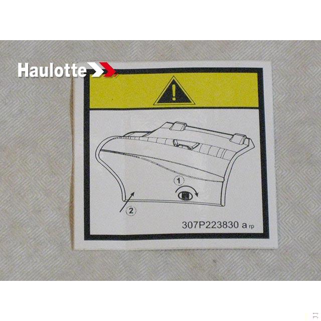 307P223830 Motor Hood | Genuine Haulotte