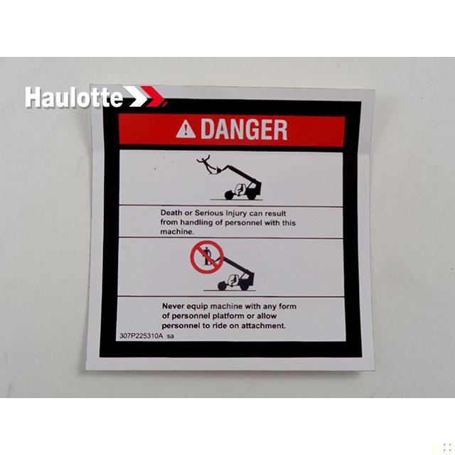 307P225310 Danger | Genuine Haulotte