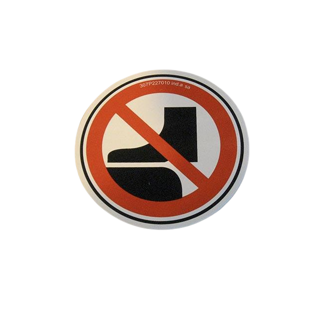 307P227010 Hood Label | Genuine Haulotte