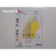 Part Number 307P228230 Load Chart fits Haulotte