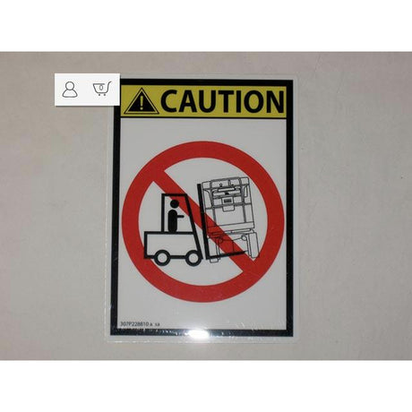Part Number 307P228810 Deacal Caution fits Haulotte
