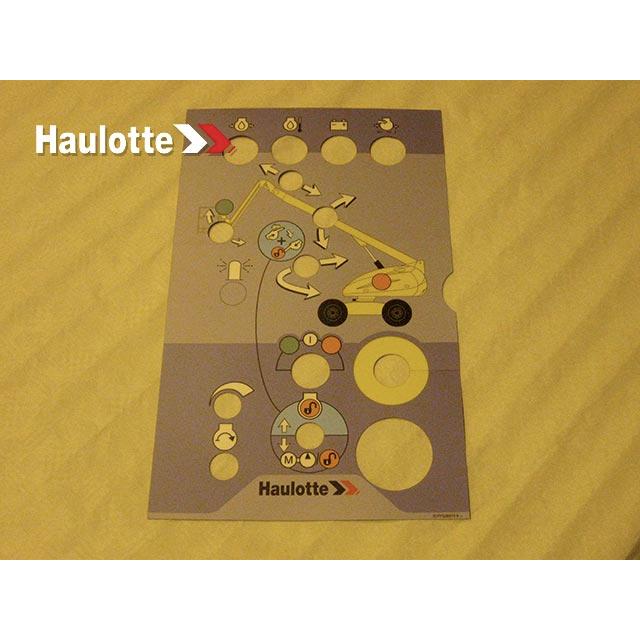 307P228910 Label | Genuine Haulotte