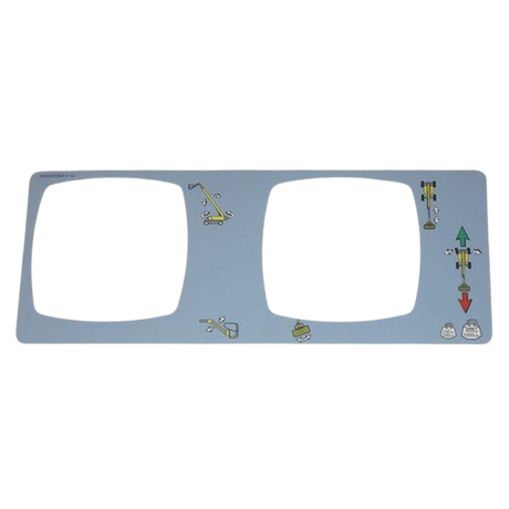 Part Number 4000000960 Basket Control Box Label fits Haulotte
