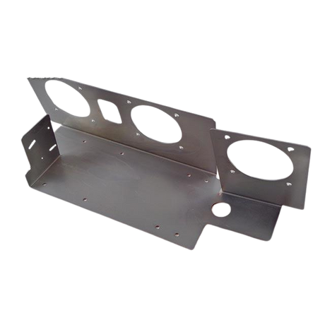 Part Number 4000004360 Sheet Metal Support fits Haulotte