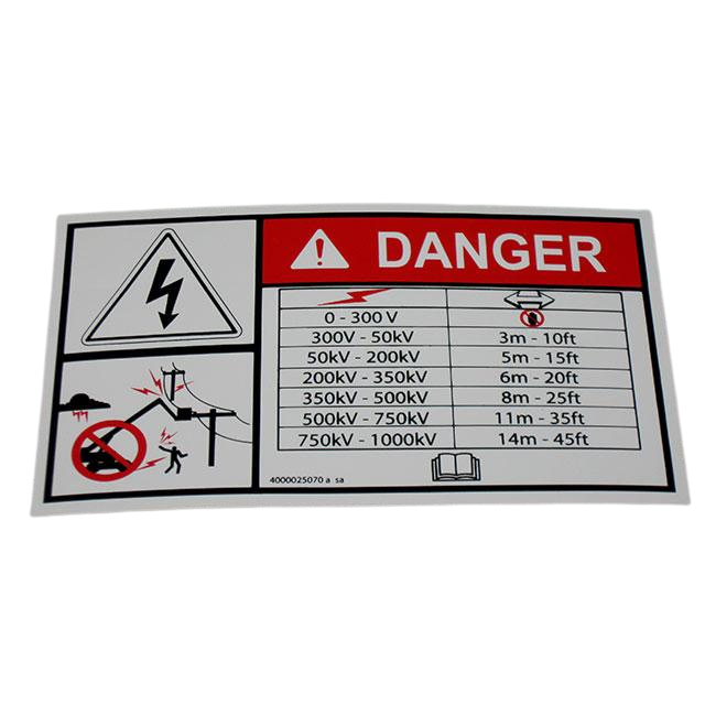 4000025070 Electrocution Danger | Genuine Haulotte