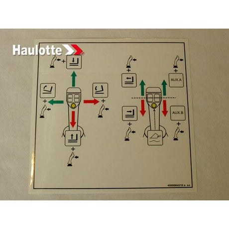 Part Number 4000064510 Label fits Haulotte