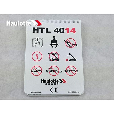 Part Number 4000083560 Chart Working Aera 4014Prevol- fits Haulotte