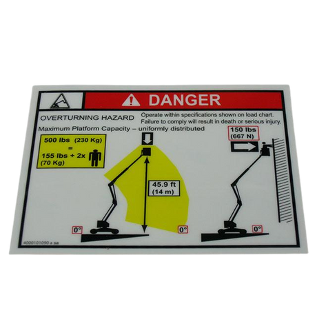 Part Number 4000101090 Load Height Ha46Jrt 230 fits Haulotte
