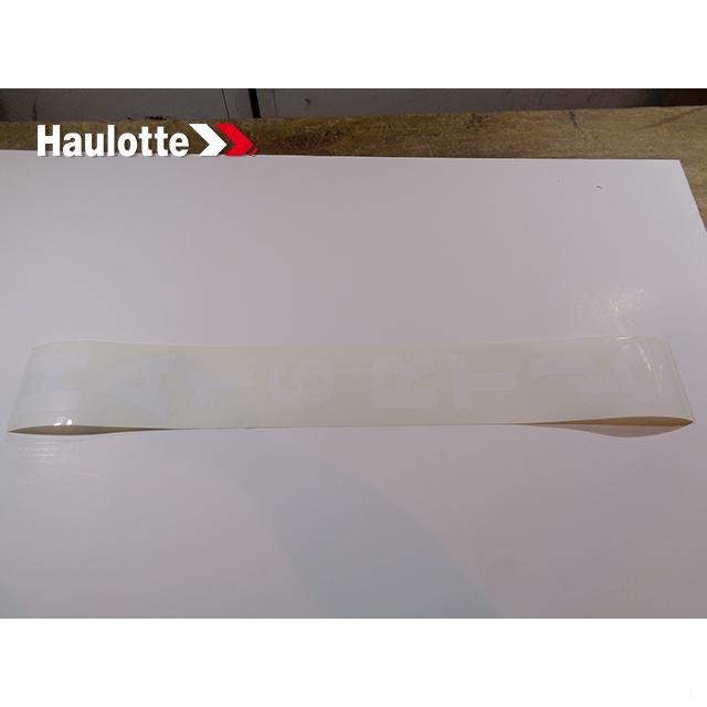 4000138190 Commercial Name Label | Genuine Haulotte