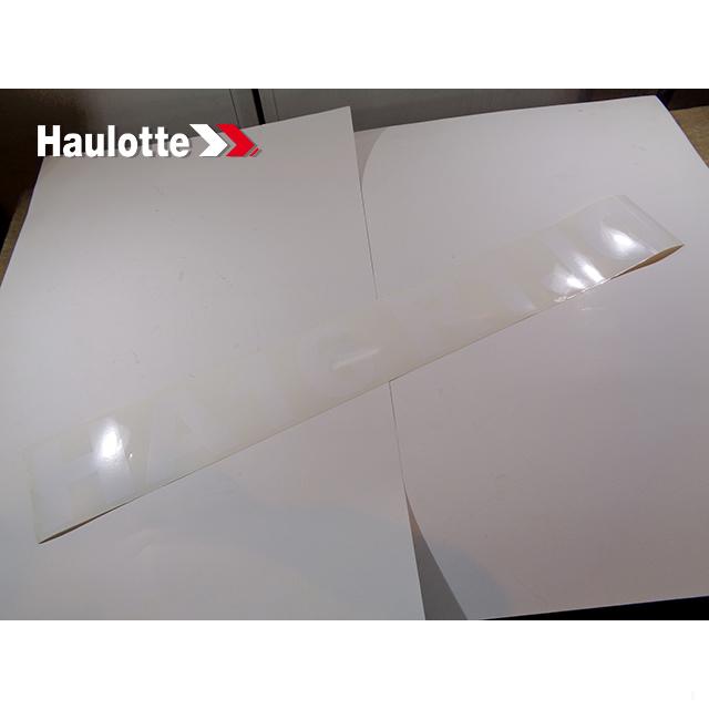 4000138200 Commercial Name Label | Genuine Haulotte