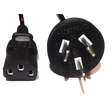 Part Number 4000228500 3 Pin Plug (Australia) fits Haulotte