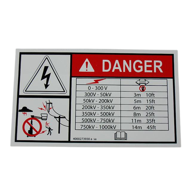 4000273930 Electrocution Danger | Genuine Haulotte