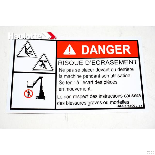 4000275600 Body Crushing | Genuine Haulotte