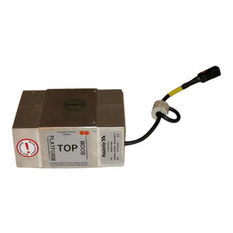 Part Number 4000311980 Load Cell Deutsch Connexion Instruction See Pr072 fits Haulotte