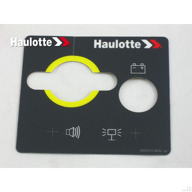 4000351460 Frame Control Panel | Genuine Haulotte