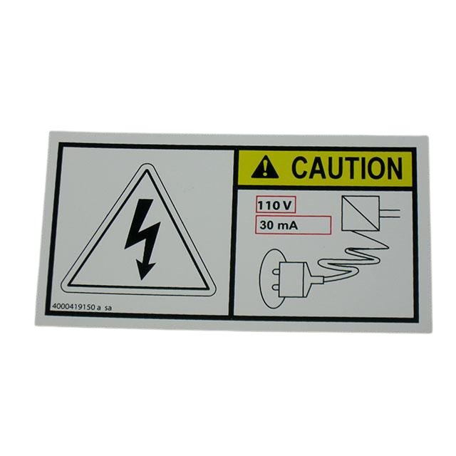 4000419150 Electrocution Risk Label 110V | Genuine Haulotte
