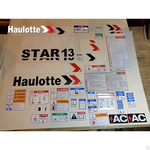 Part Number 4000424690 Usa Labels fits Haulotte