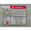 Part Number 4000426070 Label Door fits Haulotte