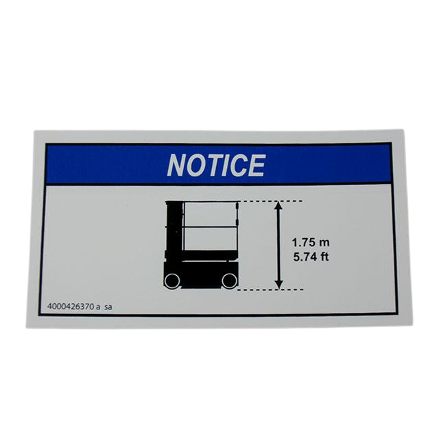Part Number 4000426370 Information Explanation fits Haulotte