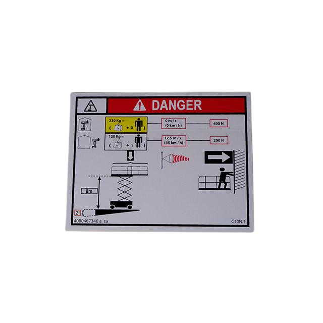 Part Number 4000467340 Load Height C10.1N fits Haulotte