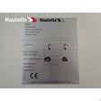 Part Number 4000700160 Manufacturer Plate fits Haulotte