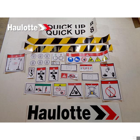 Part Number 4000713070 Commercial Name Label fits Haulotte