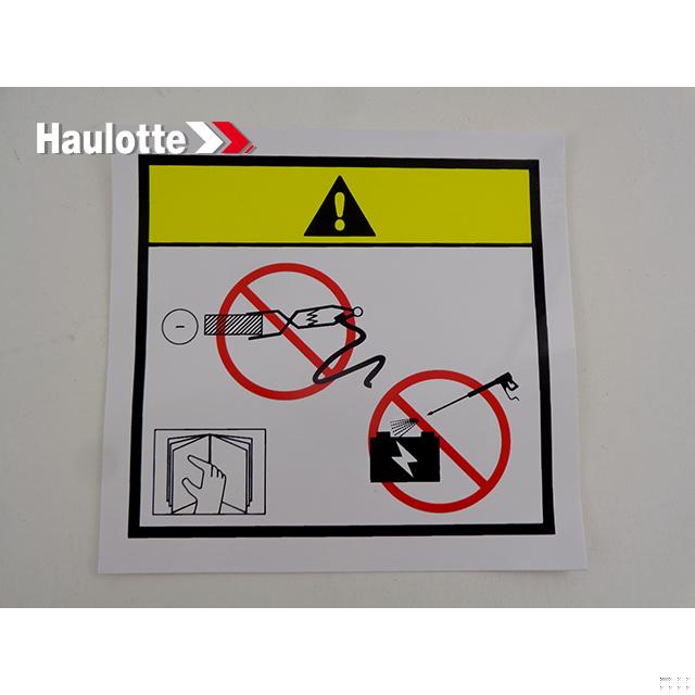 Part Number 4000713160 Danger fits Haulotte