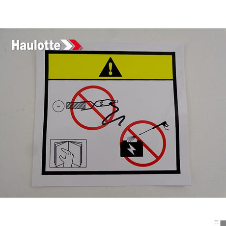 Part Number 4000713160 Danger fits Haulotte