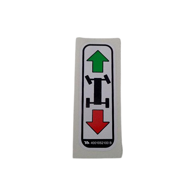 Part Number 4001052100 Mov Management Label fits Haulotte