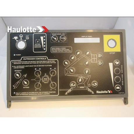 Part Number A-00712-L Lid-Ground Control With Overlay-Articulating fits Haulotte