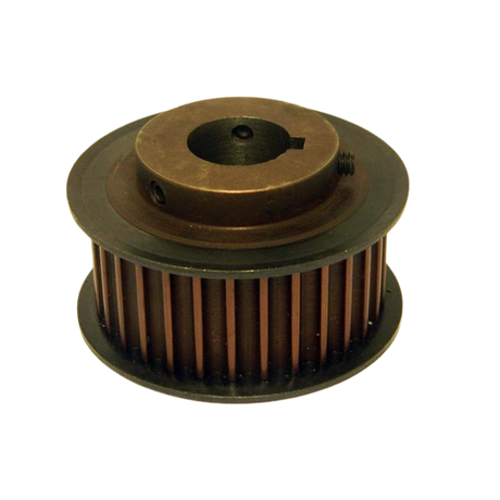 Part Number A-01051T Pulley-Htd8- 30-8M-30-Tapped 1In Bore X 1/4In Keyway fits Haulotte