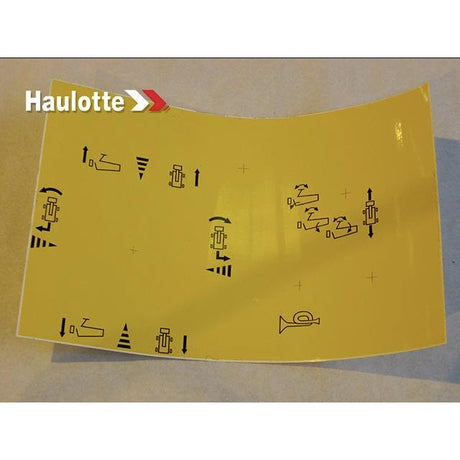 Part Number ABM07157 Label fits Haulotte