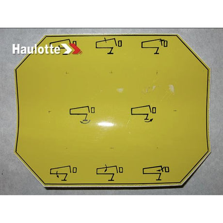 Part Number ABM159352 Label fits Haulotte