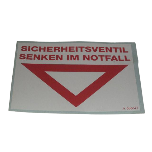 Part Number ABMA6066D Label fits Haulotte