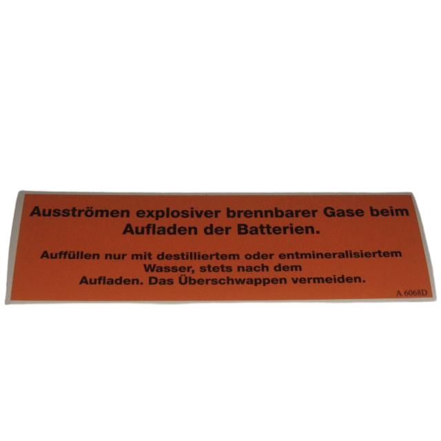 Part Number ABMA6068D Label fits Haulotte