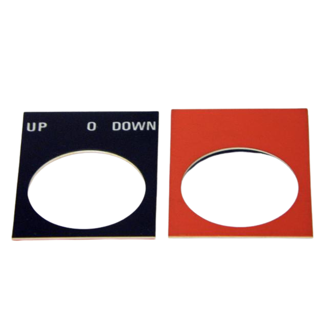 B00-00-0016 Legend Plate 'Up-O-Down' | Genuine Haulotte