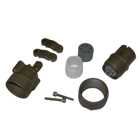 Part Number B01-09-0141 Connector-Male-Itt Cannon fits Haulotte