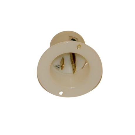 Part Number B01-10-0003 Receptacle-Rec Flush Mt Male 110V W/Ground fits Haulotte