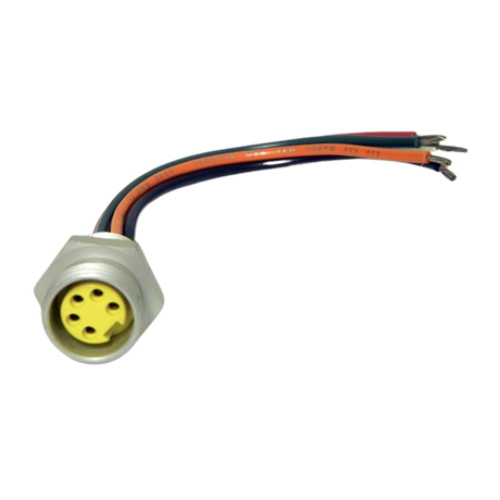 Part Number B01-10-0043 5Cond Female Recep W/6Inlead fits Haulotte