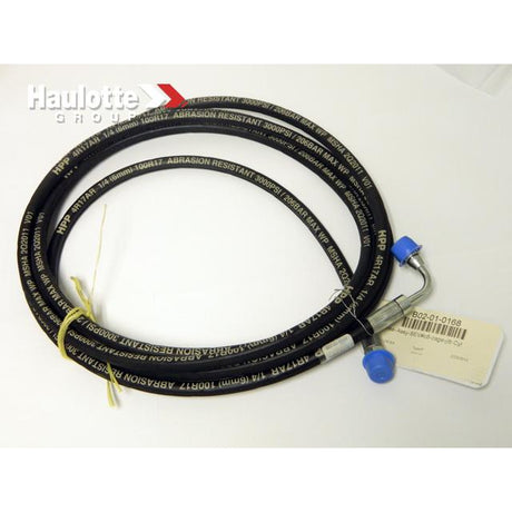 Part Number B02-01-0168 Hose-Assembly-Sev#C8-Cage-Jib Cyl fits Haulotte